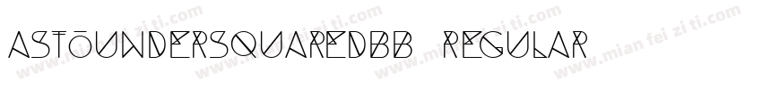 AstounderSquaredBB Regular字体转换